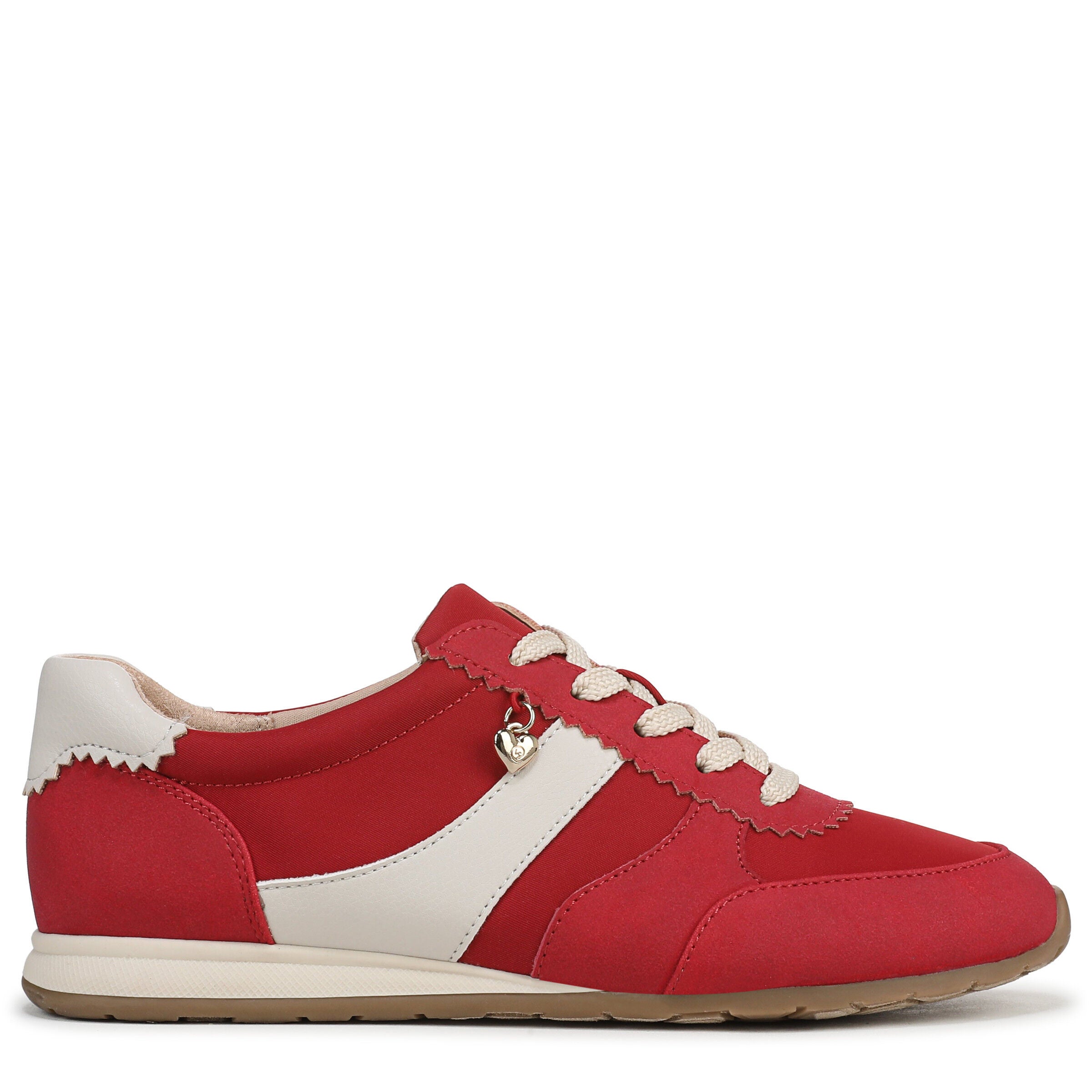 Fearless Lace Up Sneaker, FIRE RED, alternate image number 3