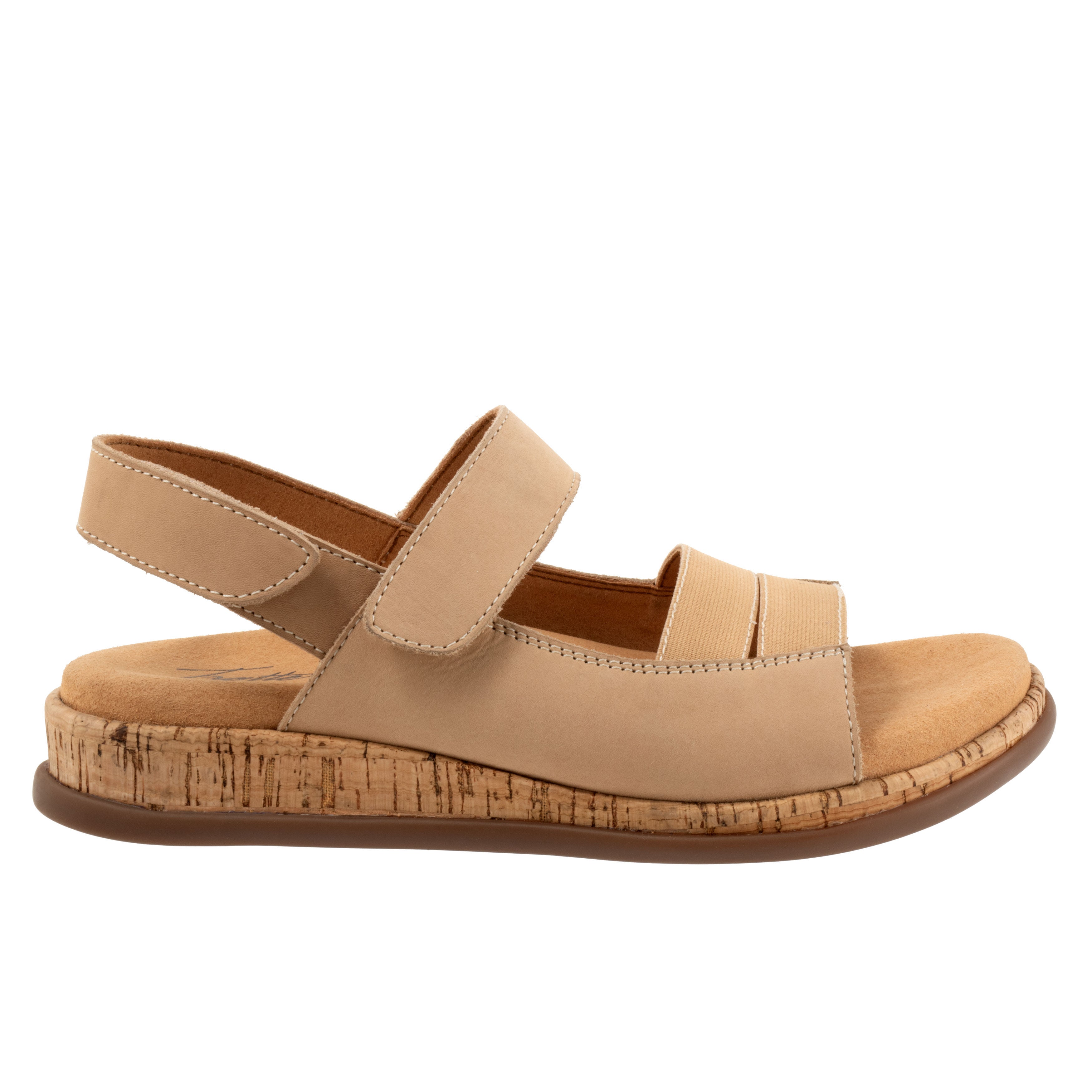 Gemini Sandal, BEIGE NUBUCK, alternate image number 4