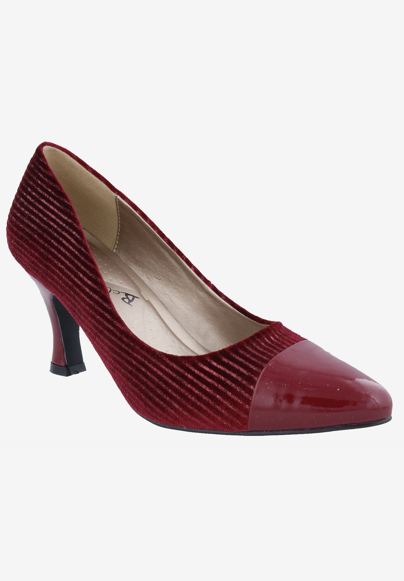 Zesty Cord Pump, WINE CORDUROY, hi-res image number 0
