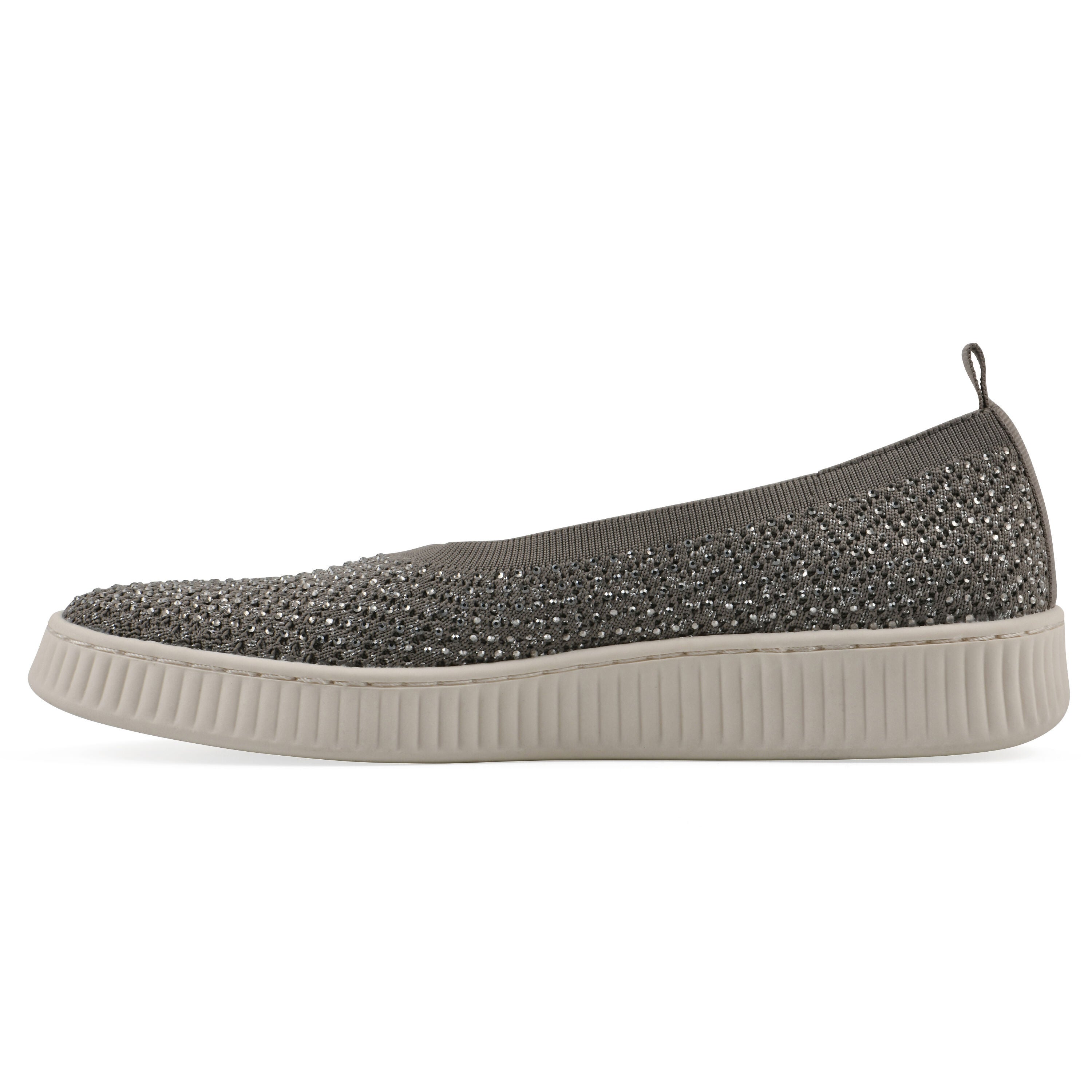 Digs Slip On Sneaker, SILVER FABRIC, alternate image number 3