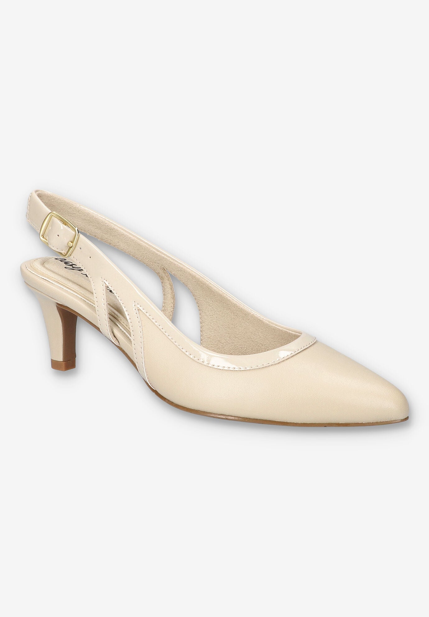 Glisten Slingback Pump, BONE, hi-res image number 0