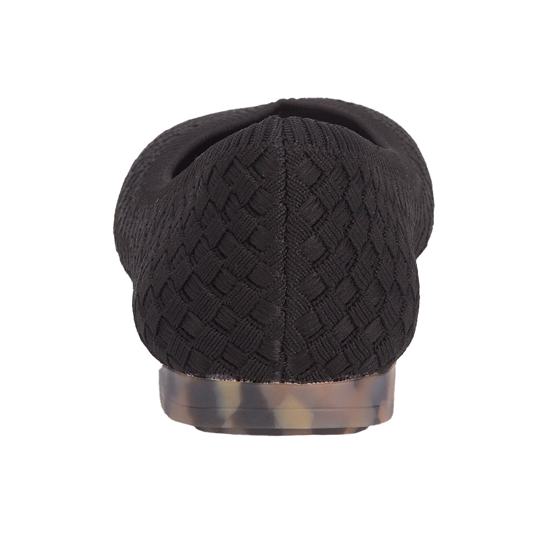 Niki Stretch Knit Flat, BLACK, on-hover image number 1