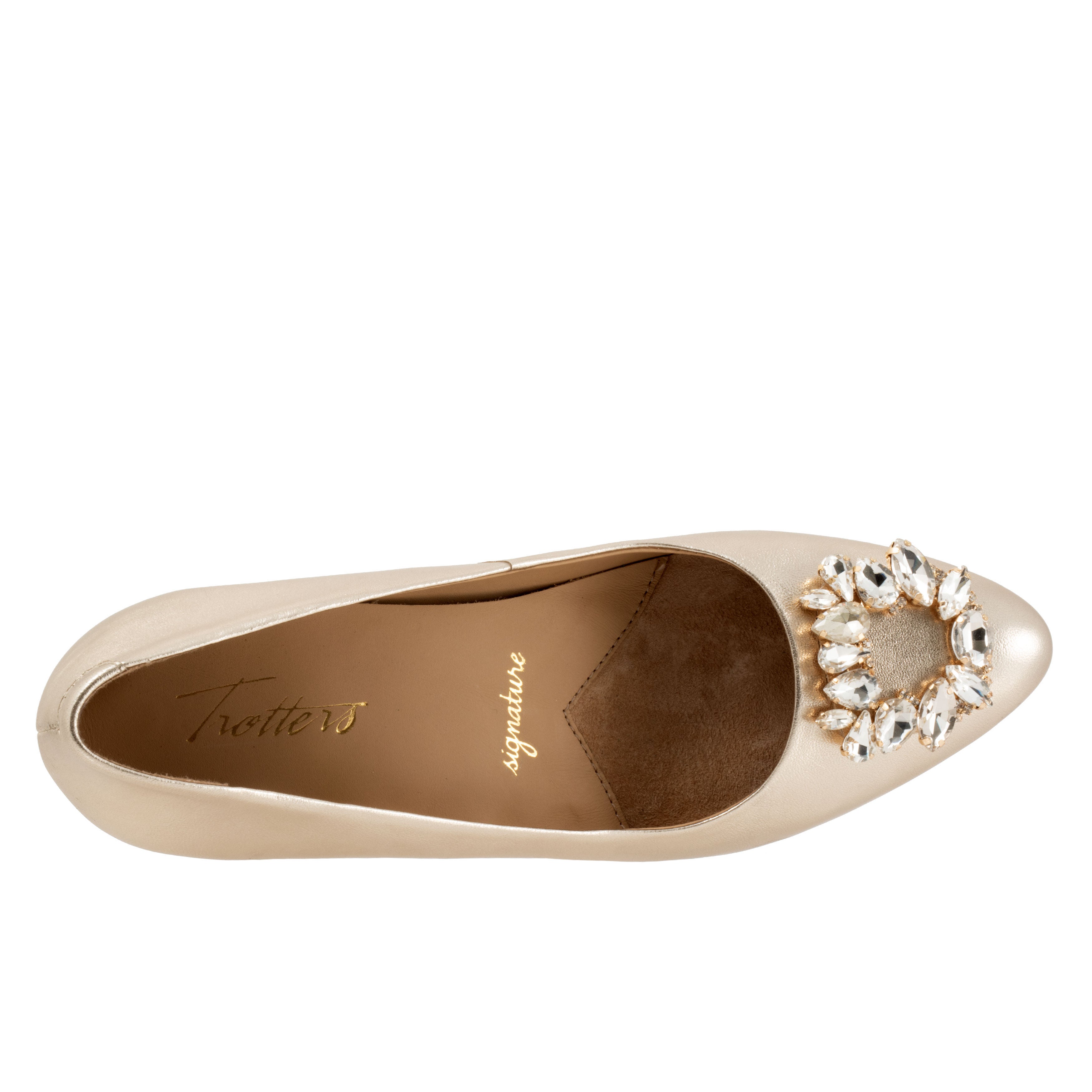 Kate Bridal Pump, CHAMPAGNE, alternate image number 3