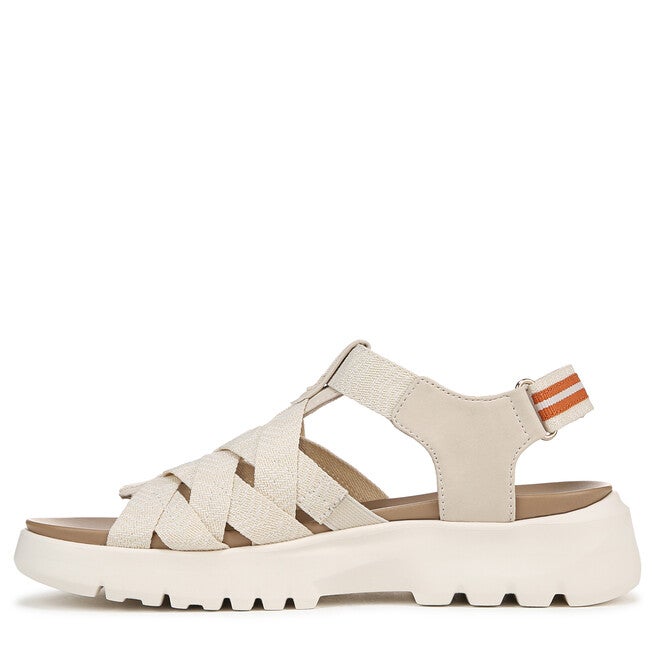 Blissful Strappy Sandal, WHITECAP BEIGE, alternate image number 5