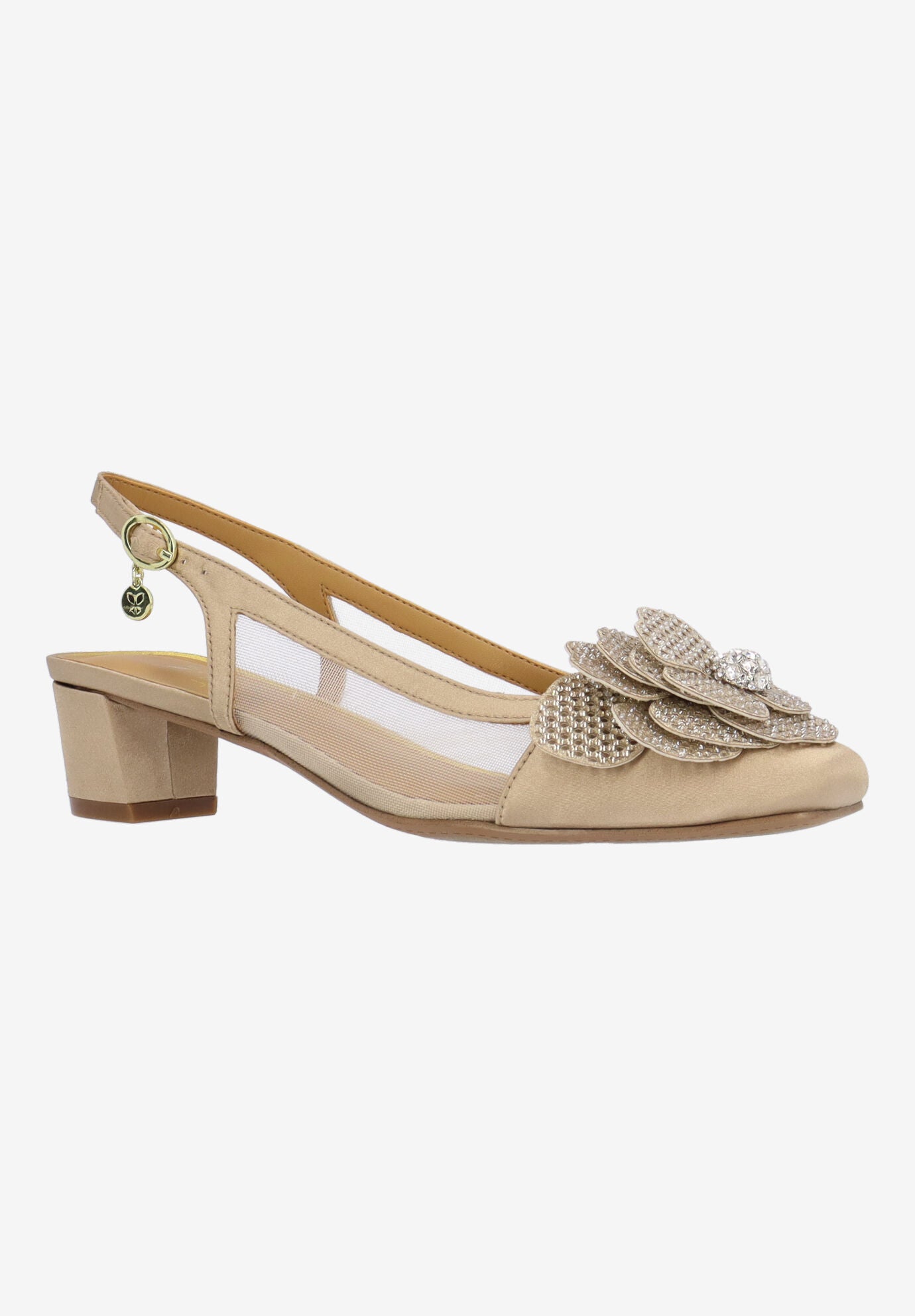 Bellina Slingback Pump, BEIGE, hi-res image number 0