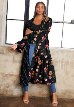 Reversible Printed Duster