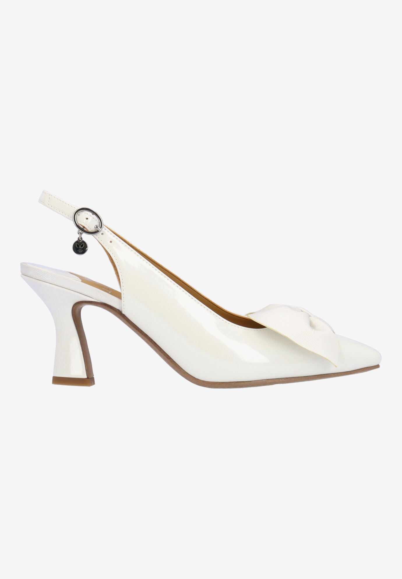 Harlan Slingback Pump, WHITE, alternate image number 3