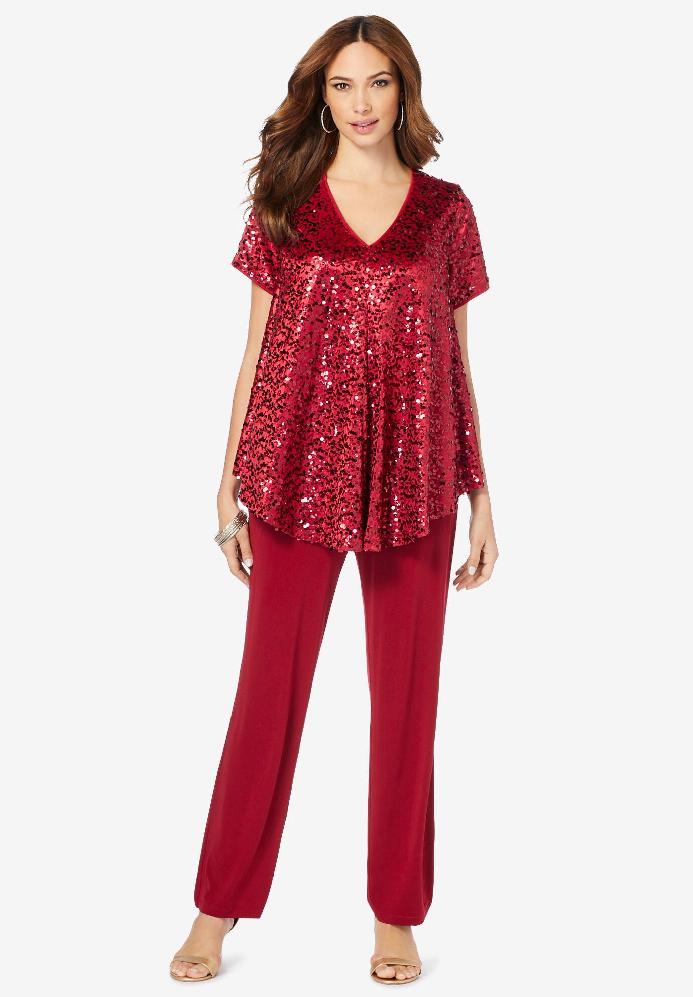woman within formal evening dresses