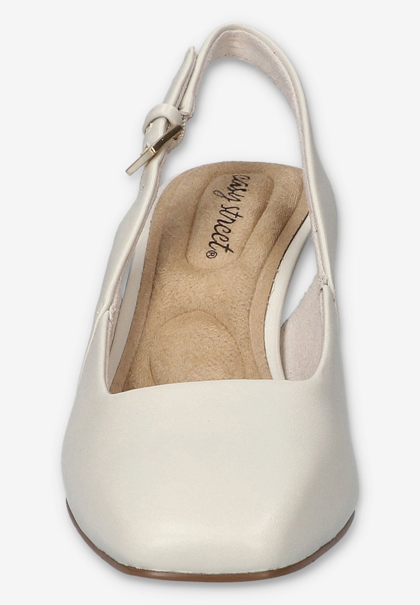 Ritsa Square Toe Slingback Pump, BONE, on-hover image number 1