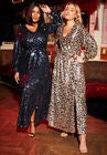 Evyre Side Slit Sequin Dress, GOLD SEQUIN, hi-res image number null