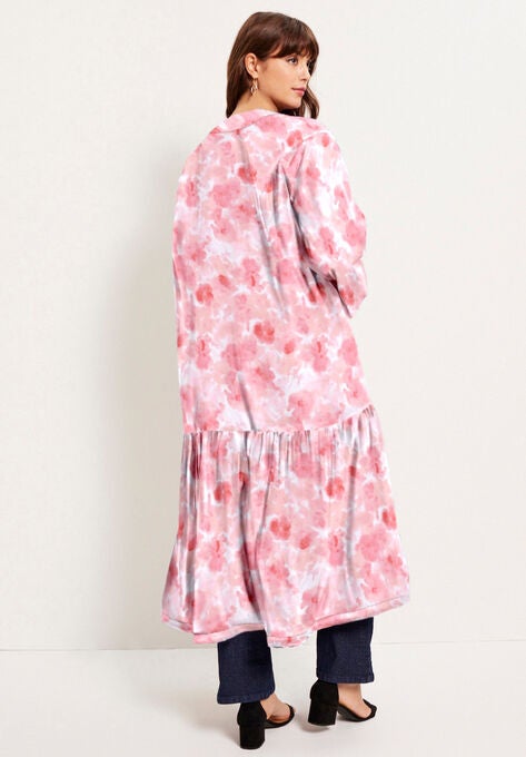 Reversible Printed Duster, , alternate image number null