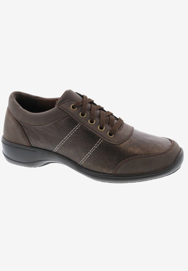 Stroll Along Oxford Flat, BROWN LEATHER, hi-res image number 0