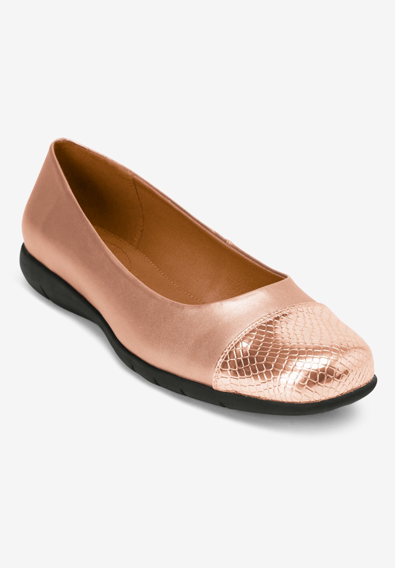 wide width women's flats