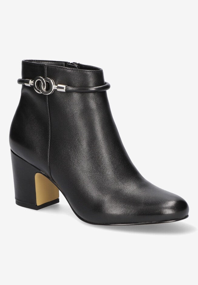 Diaz Bootie, BLACK LEATHER, hi-res image number 0