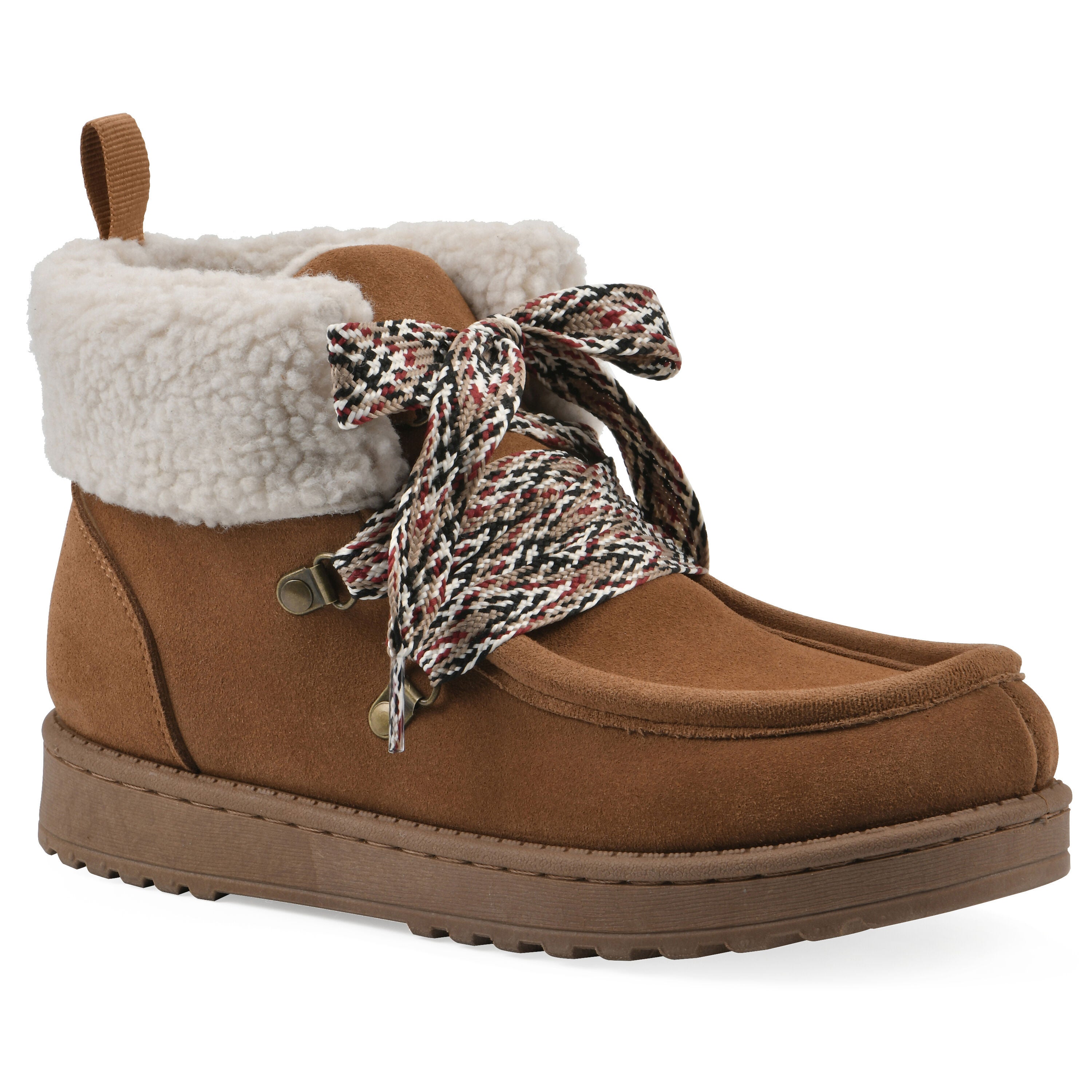 Icebox Faux Fur Leather Bootie, WHISKEY SUEDE, hi-res image number 0