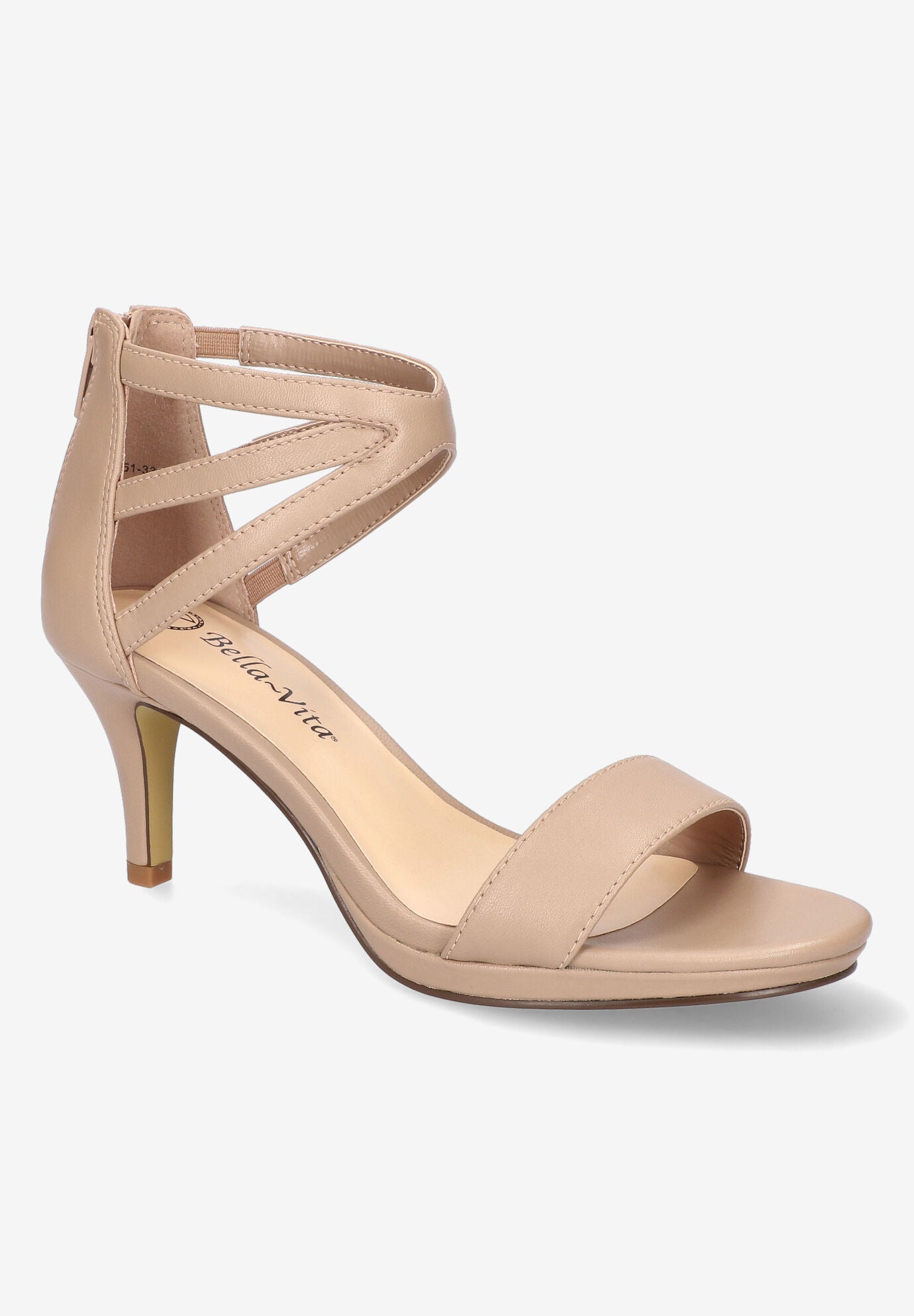 Everly Sandals, NUDE LEATHER, hi-res image number 0