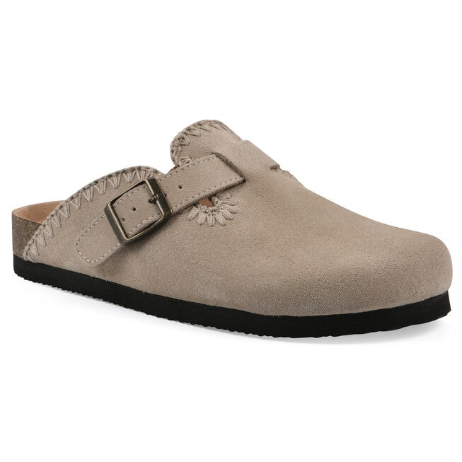 Bendees Footbeds Clog, SANDAL WOOD SUEDE, hi-res image number 0