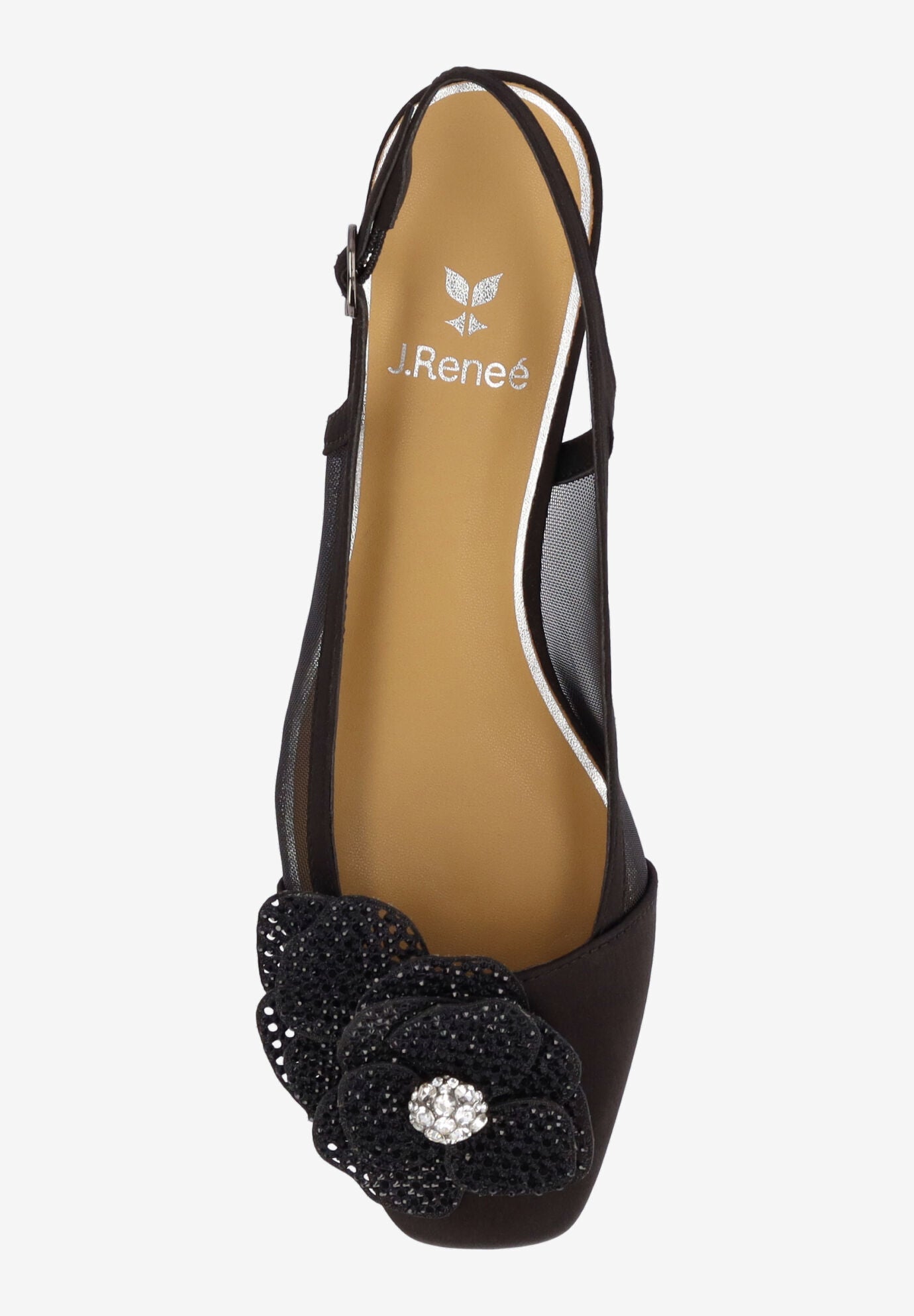 Bellina Slingback Pump, BLACK, alternate image number 1