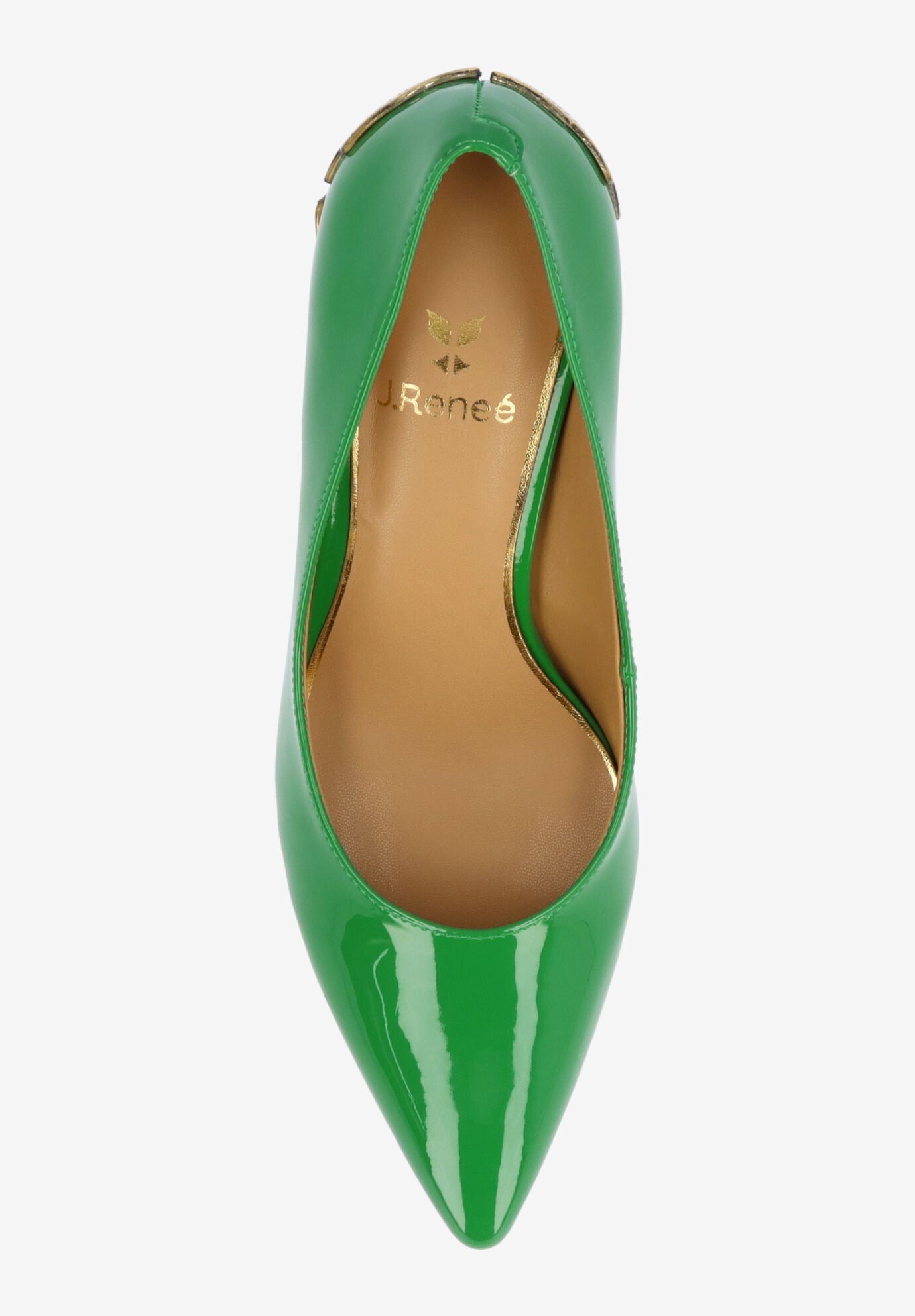 Tacy Slip On Pump, GREEN, alternate image number 2