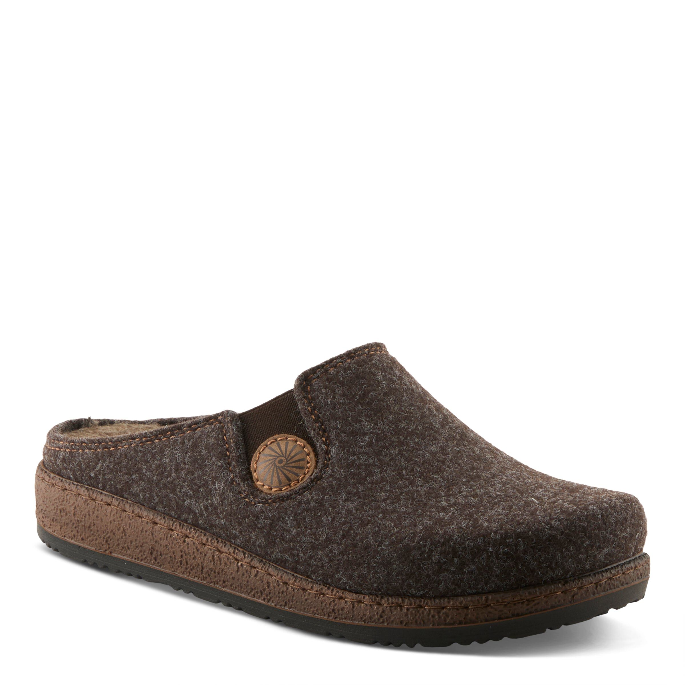Cozily Slippers, DARK BROWN, hi-res image number 0