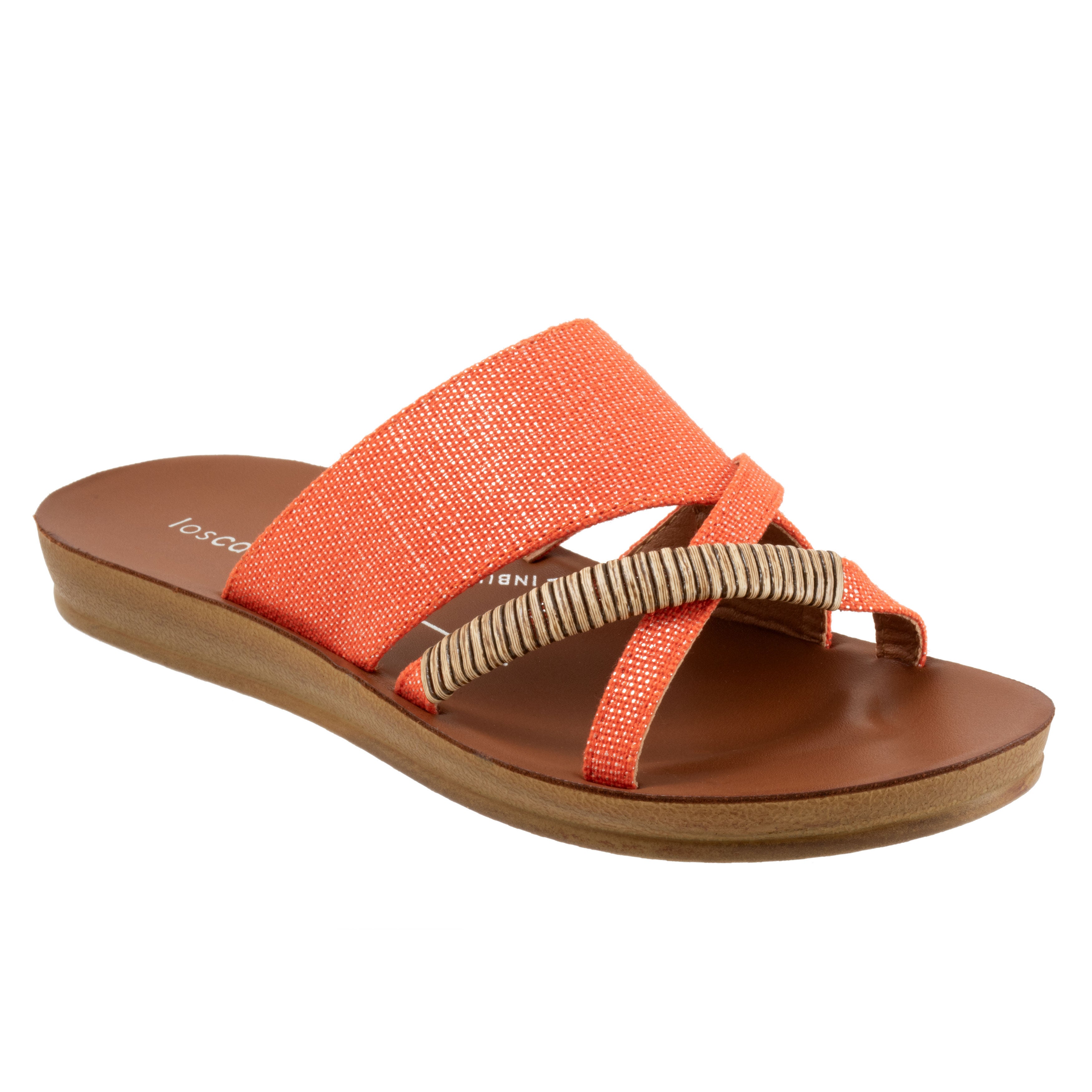 Bride Sandal, ORANGE RAFFIA, hi-res image number 0