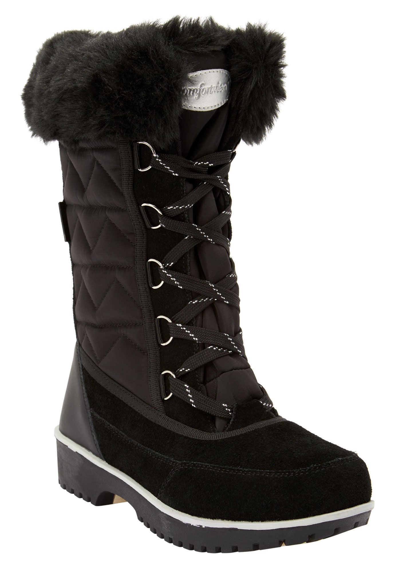 Wide width snow boots for ladies top