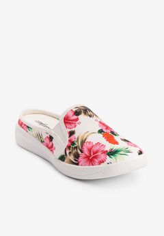 The Camellia Slip On Sneaker Mule