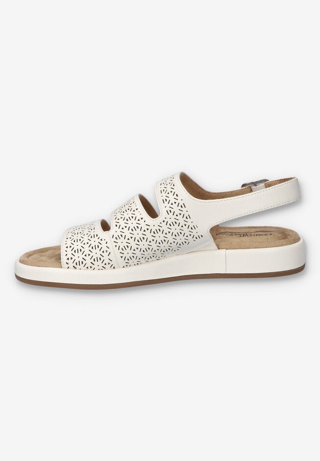 Link Comfort Slingback Sandal, WHITE, alternate image number 4