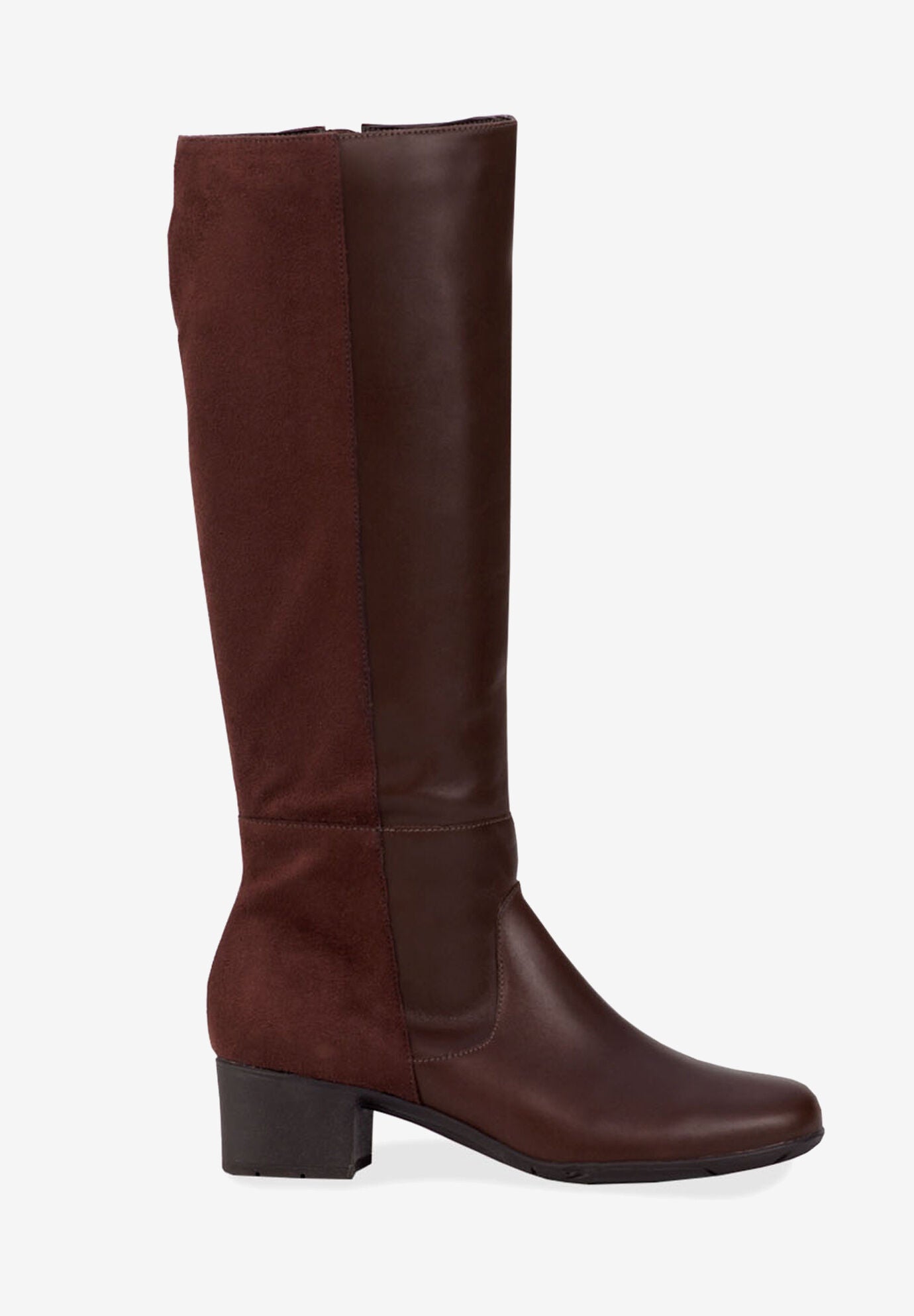 Woman within clearance leather boots