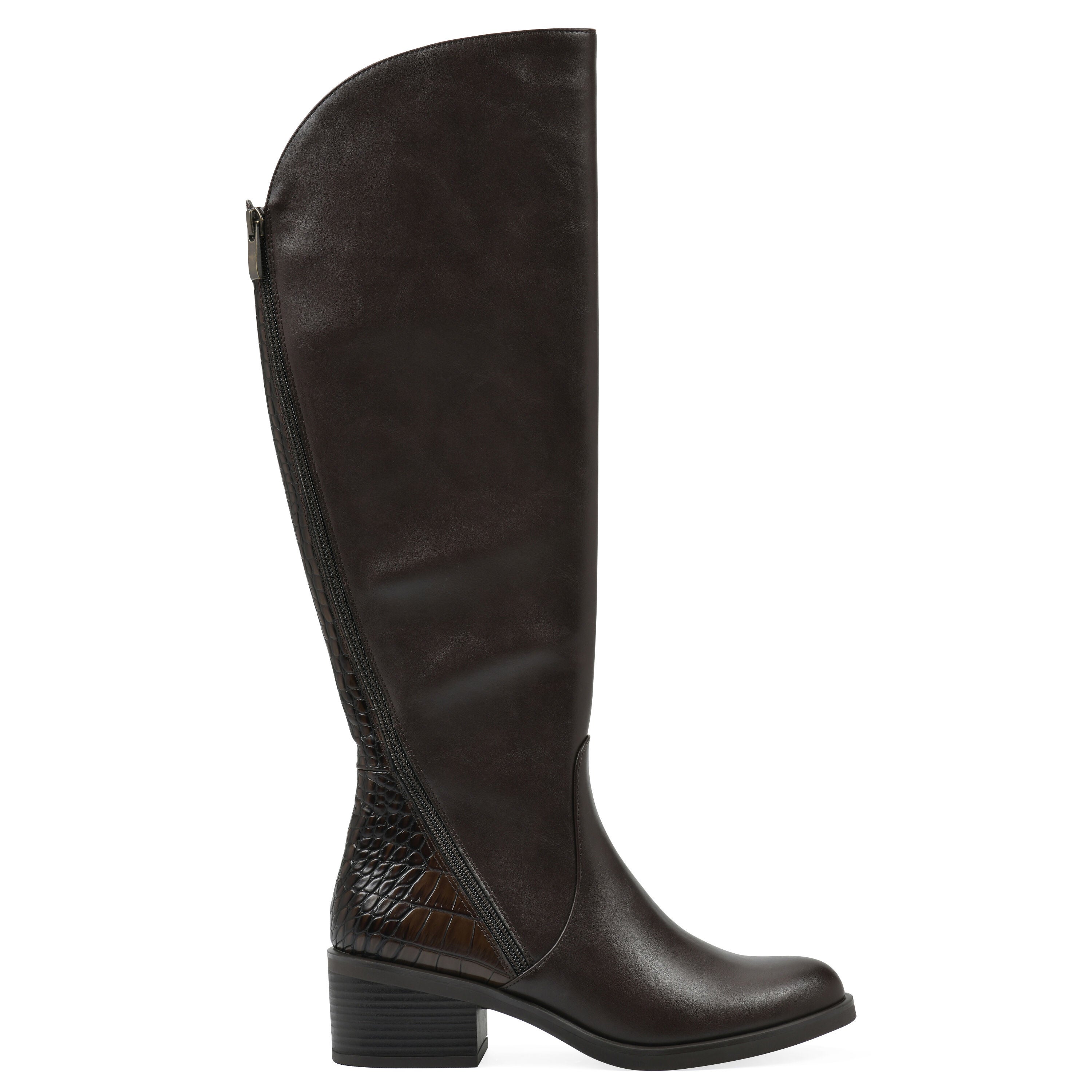 Cushaw Tall Shaft Boot, BROWN SMOOTH, alternate image number 2