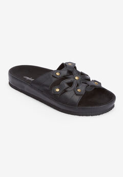 The Summer Slip On Footbed Sandal