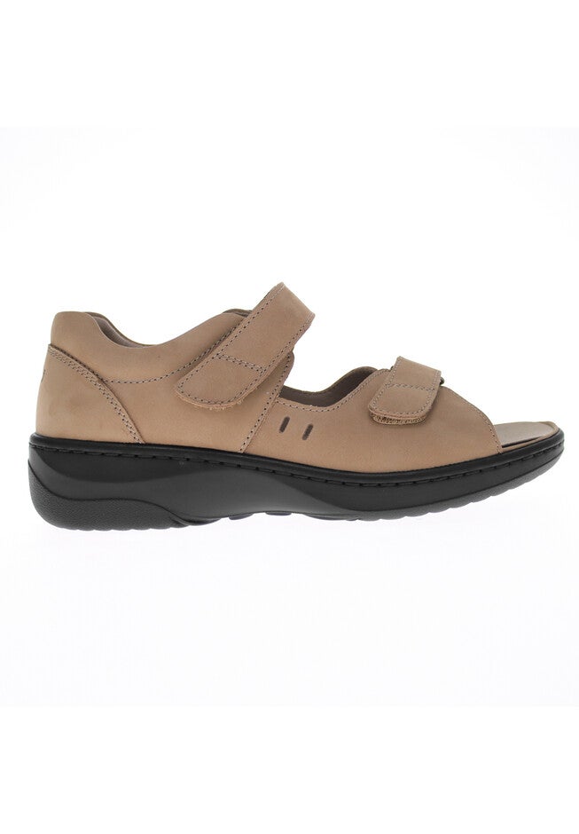 Gemma Sandal, DUSTY TAUPE NUBUCK, alternate image number 4