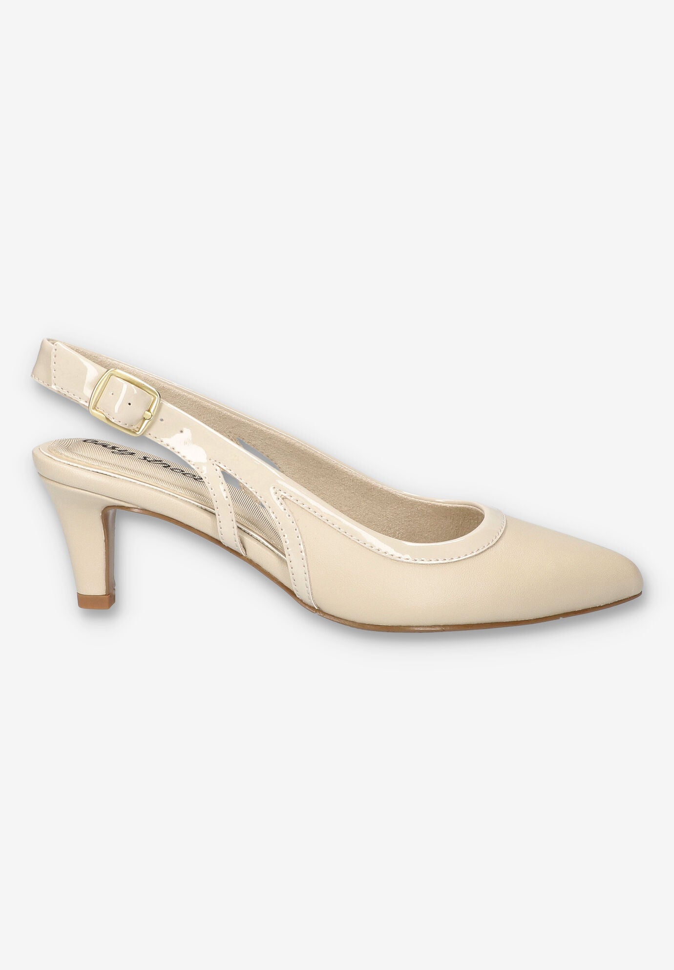 Glisten Slingback Pump, BONE, alternate image number 2