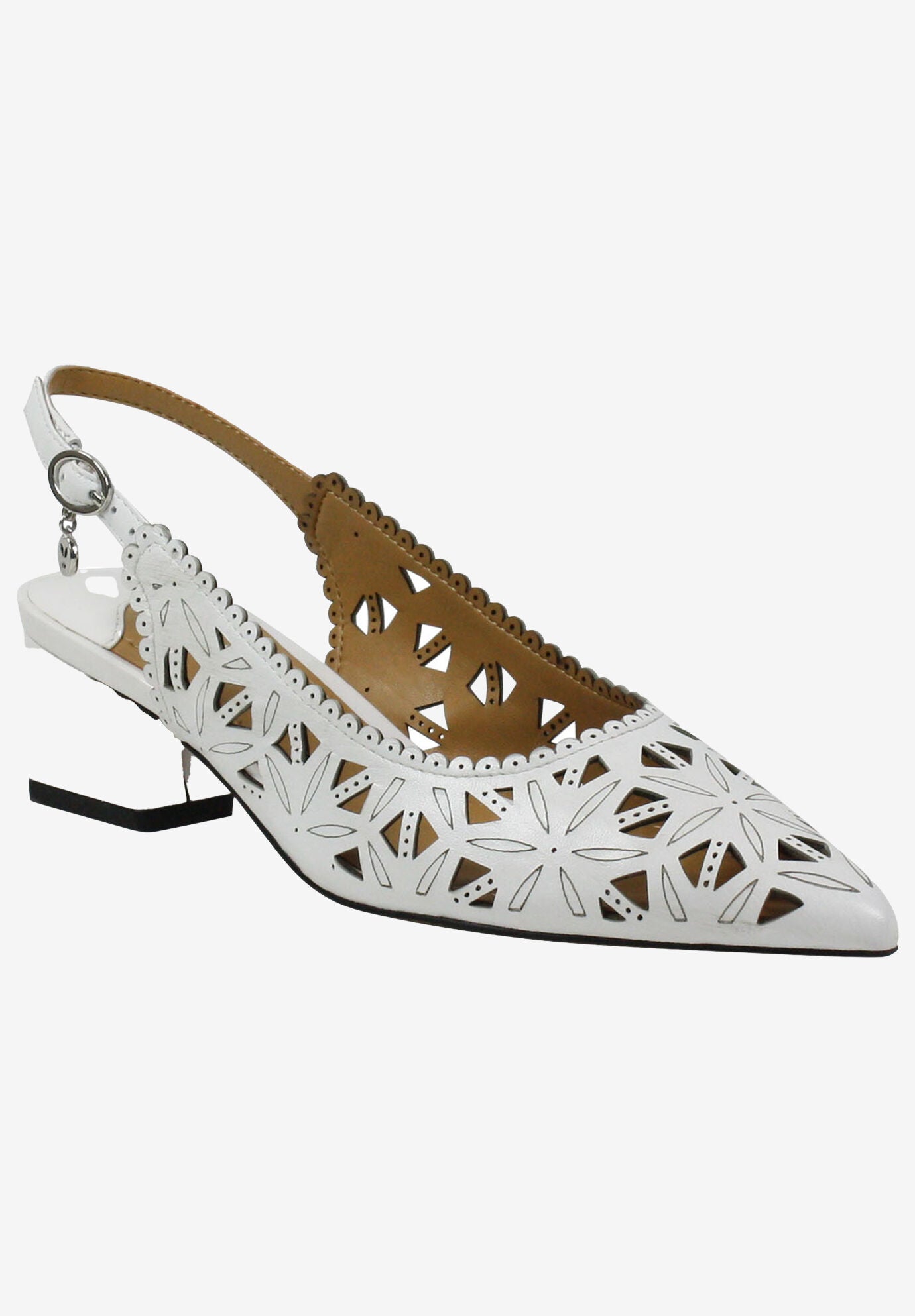 Eloden Slingback, WHITE SUEDE, hi-res image number 0