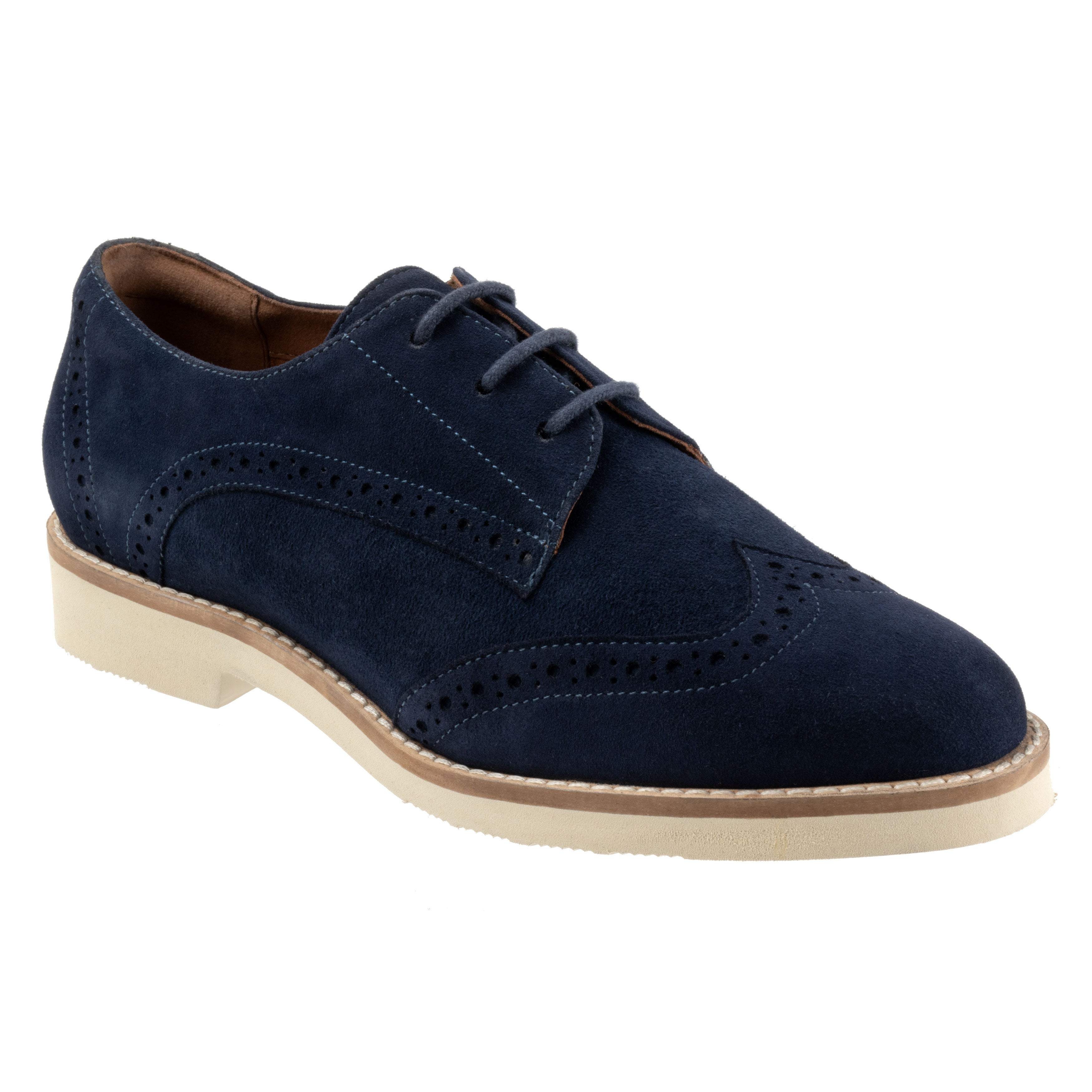 Willet Flat, NAVY SUEDE, hi-res image number 0