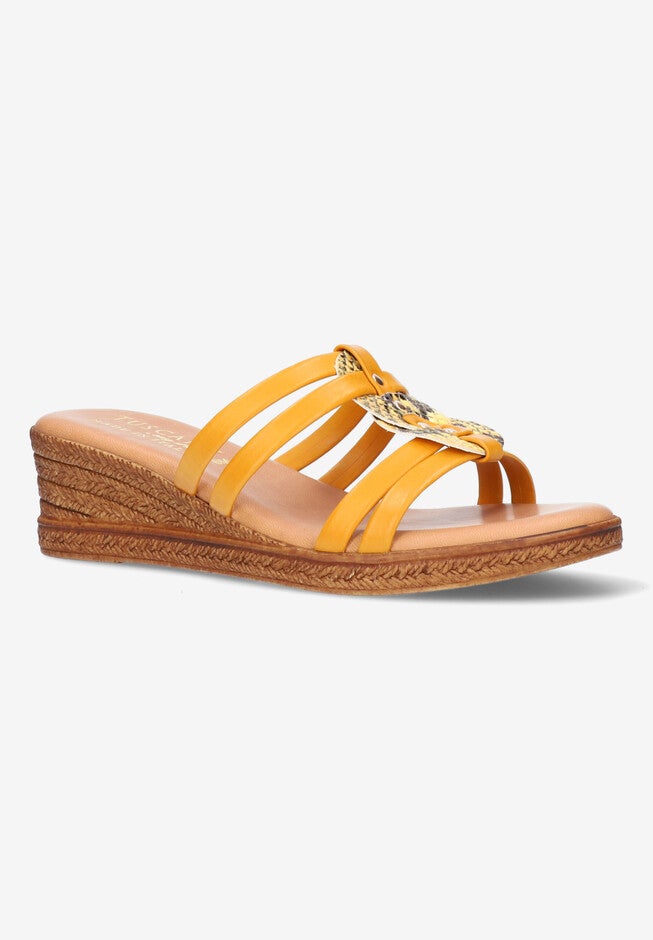 Micola Wedge, YELLOW, hi-res image number null