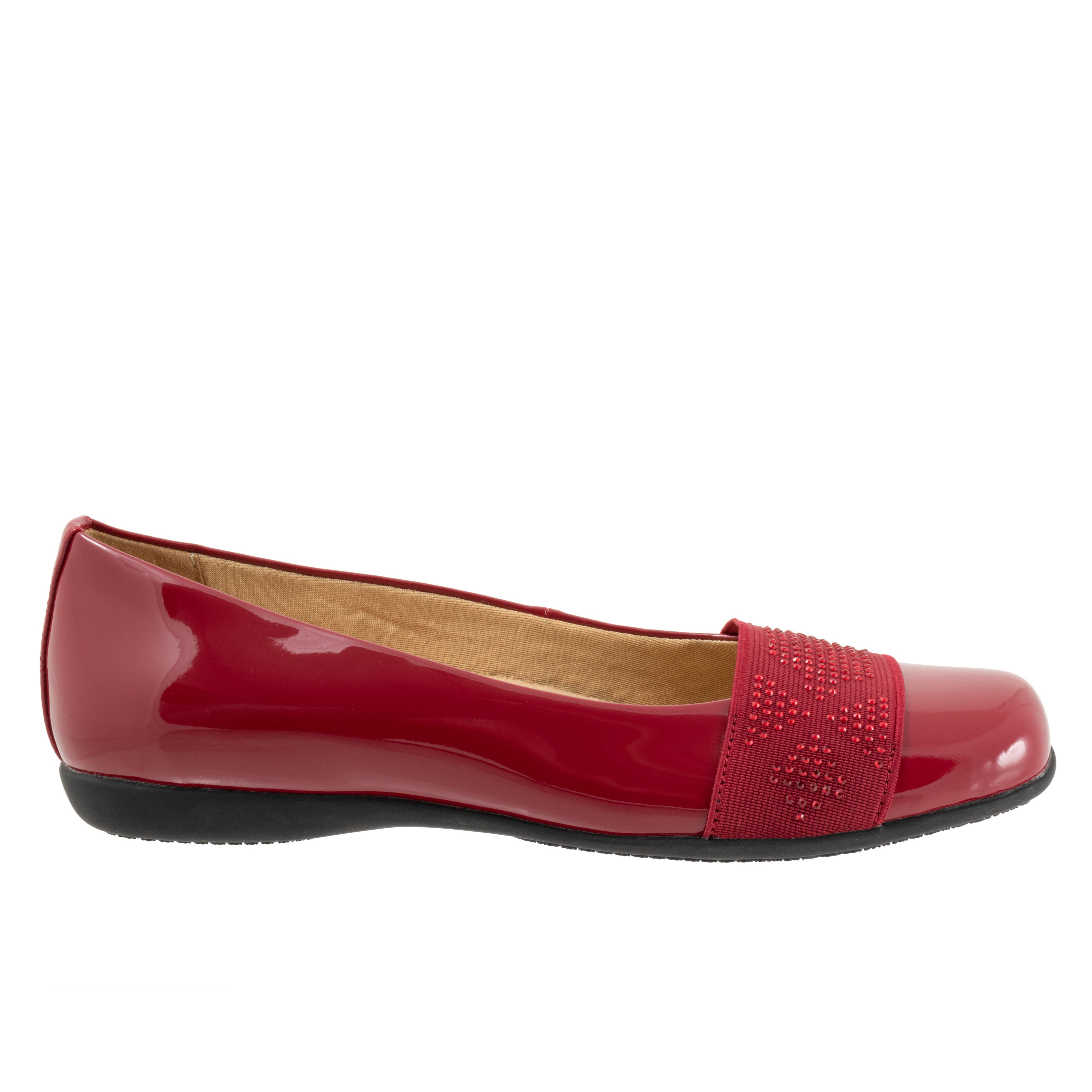 Samantha Flat, BROWN CROCO, alternate image number 4