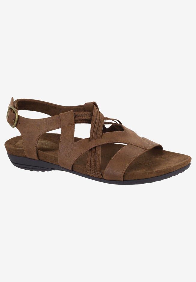 Jessica Sandal by Easy Street®, TAN, hi-res image number null
