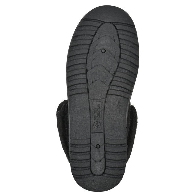 Icebox Faux Fur Leather Bootie, BLACK SUEDE, alternate image number 5