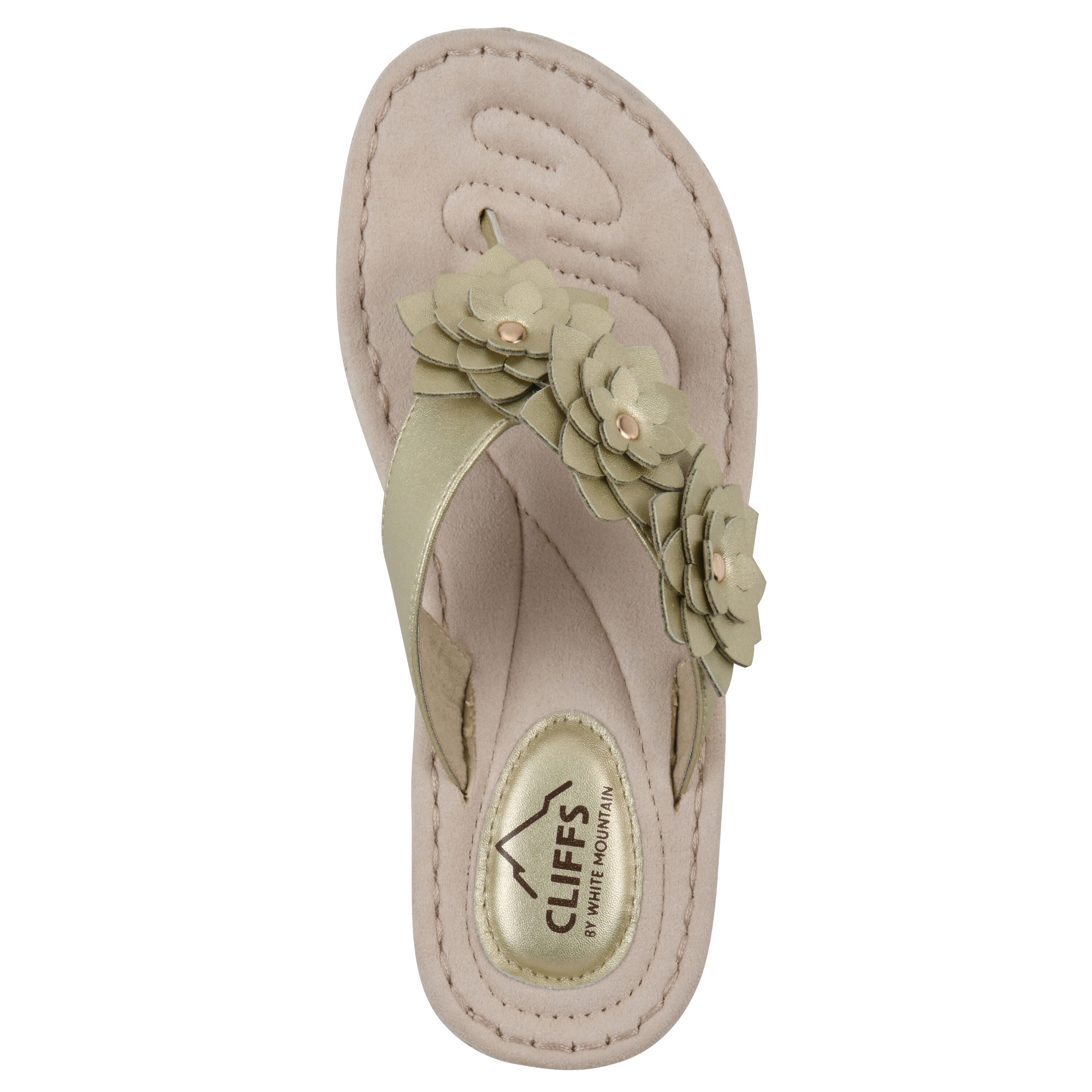 Content Thong Sandal, LIGHT GOLD, alternate image number 4