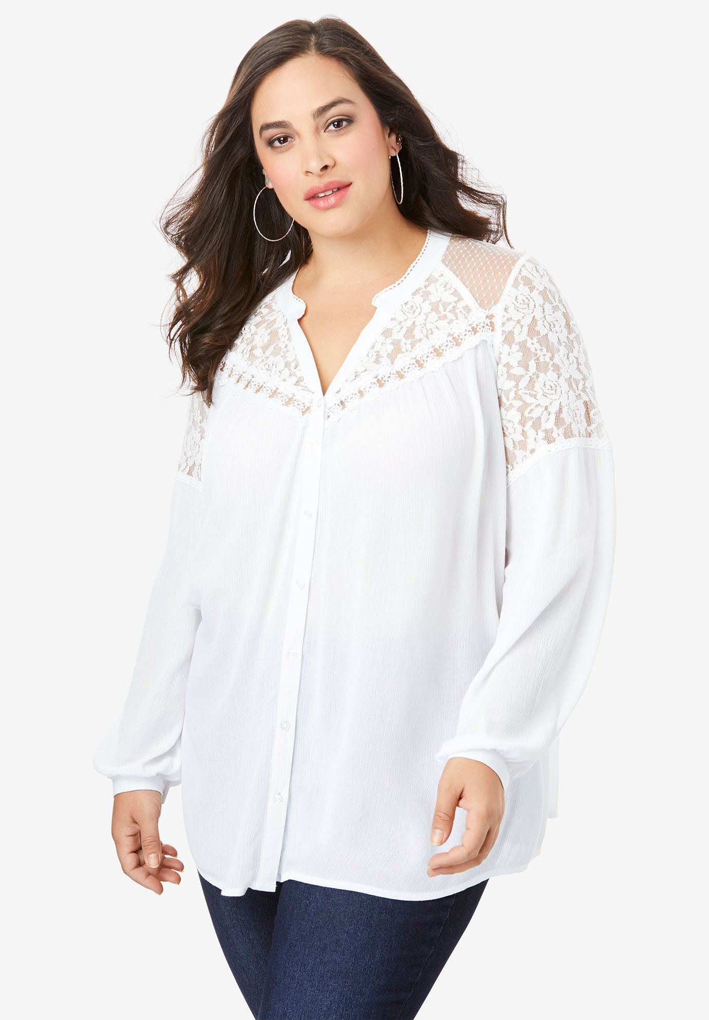 woman within white blouse