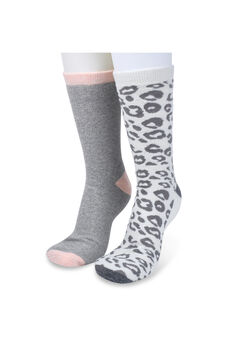 2 Pack Super Soft Midweight Cushioned Thermal Socks