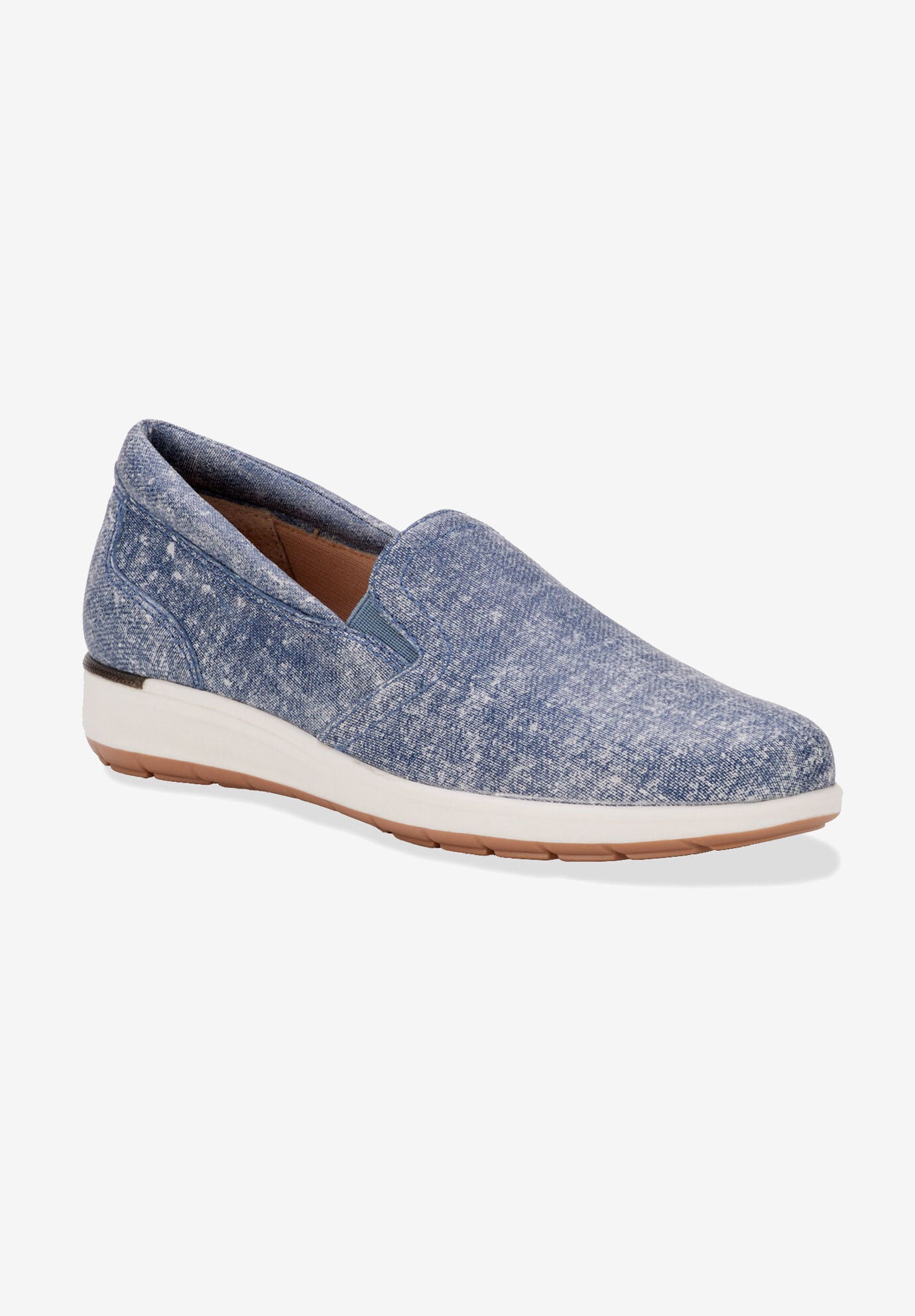 Orleans Sneaker, DENIM PRINTED LEATHER, hi-res image number 0