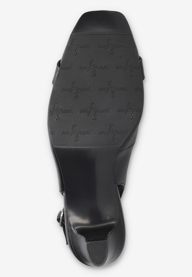 Sway Square Toe Slingback Pump, BLACK, alternate image number null