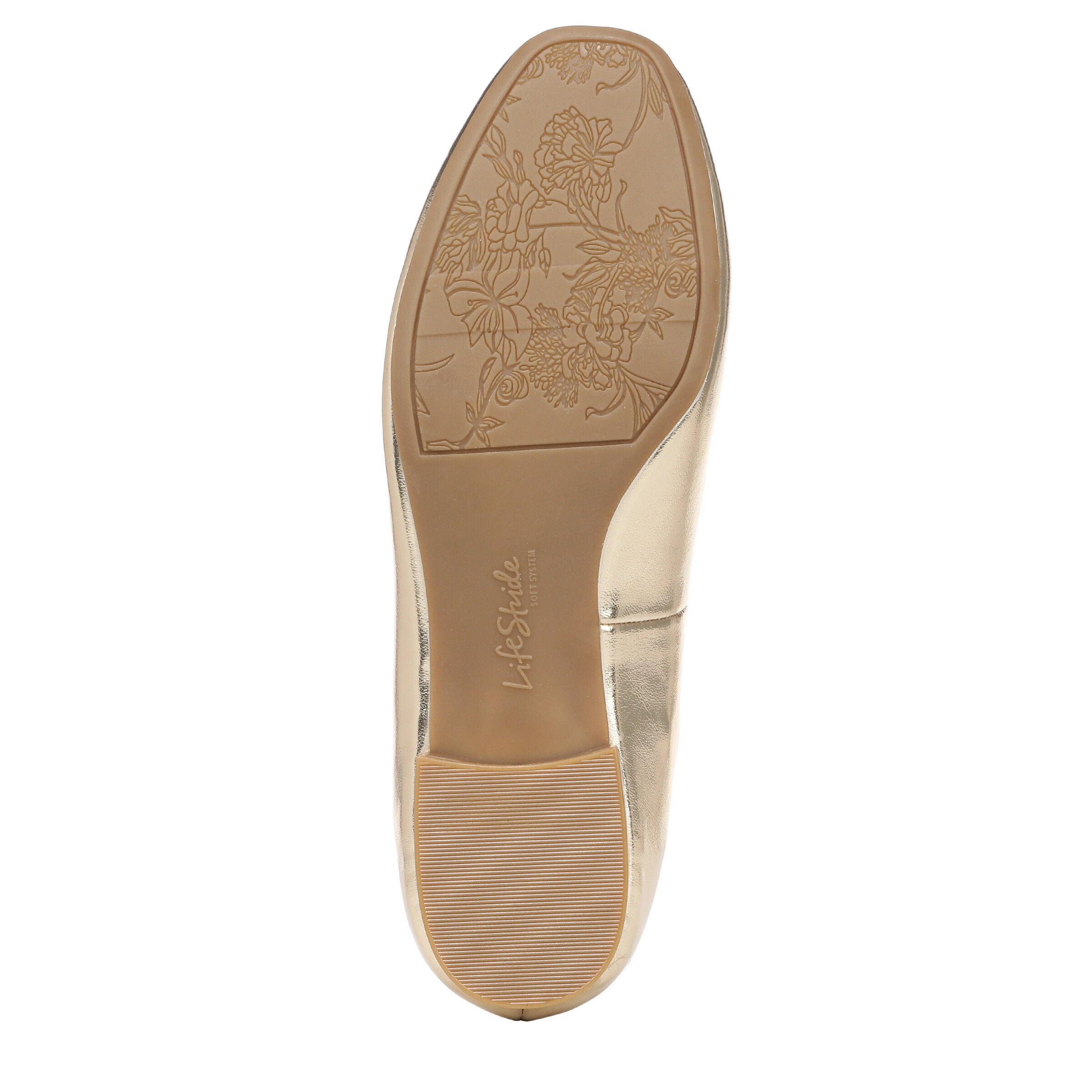 Claudine Skimmer Flat, GOLD, alternate image number 7