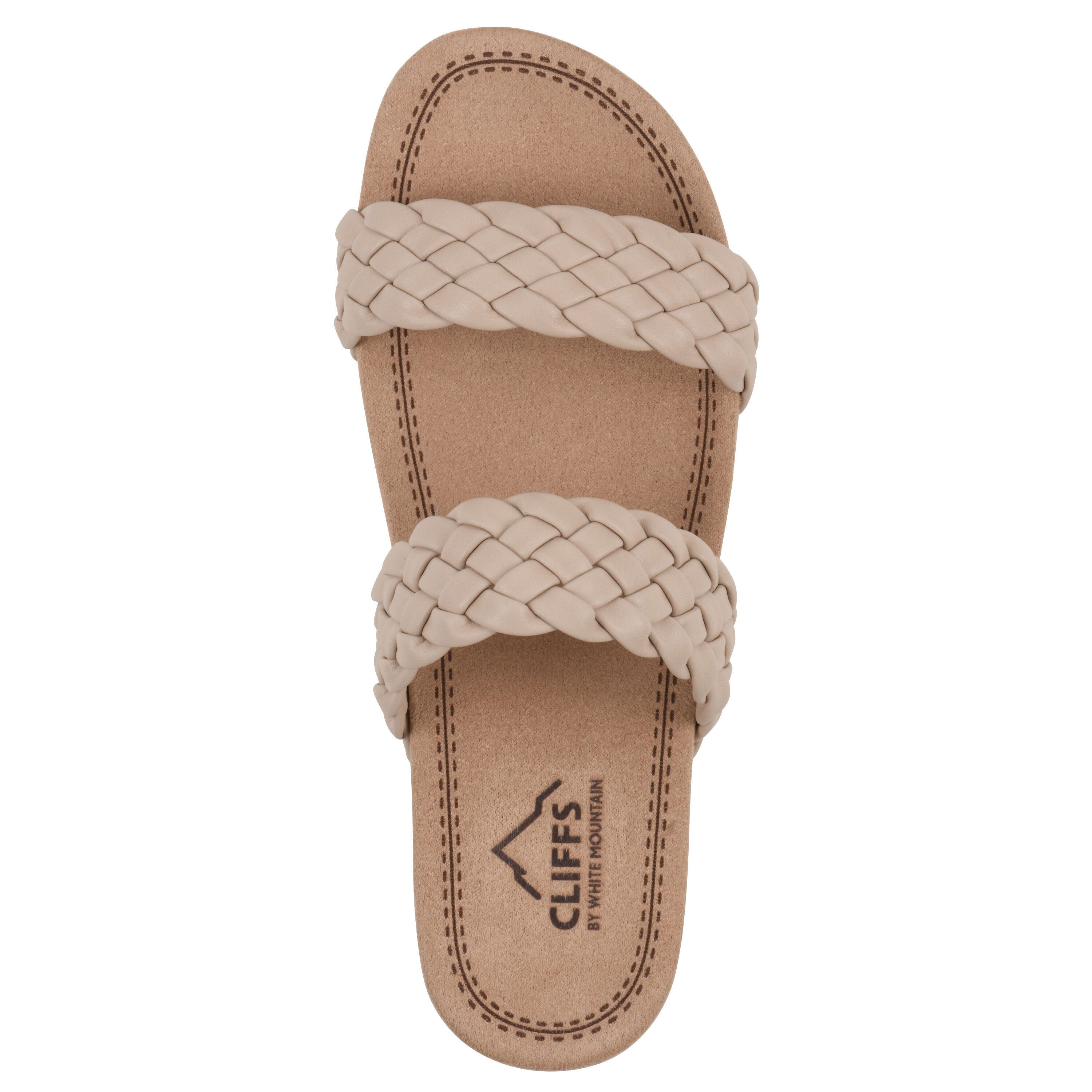Truly Slide Sandal, BEIGE SMOOTH, alternate image number 4