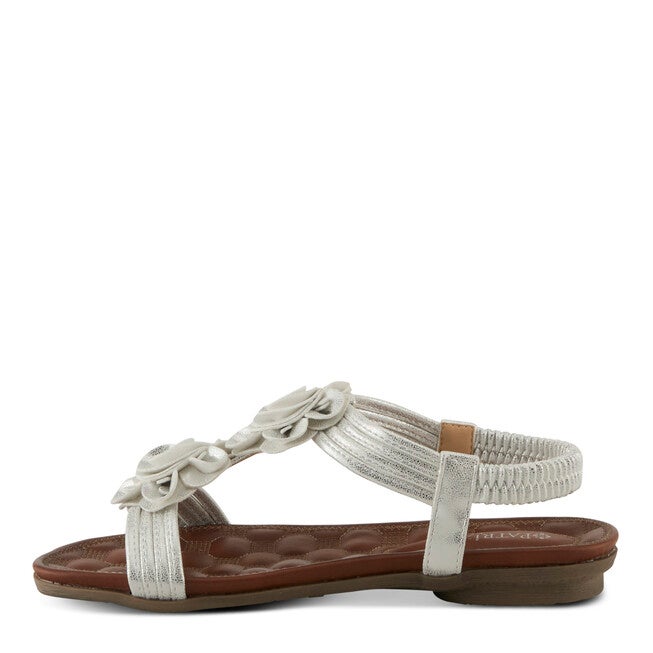 Nectarine T-Strap Sandal, SILVER, alternate image number 2