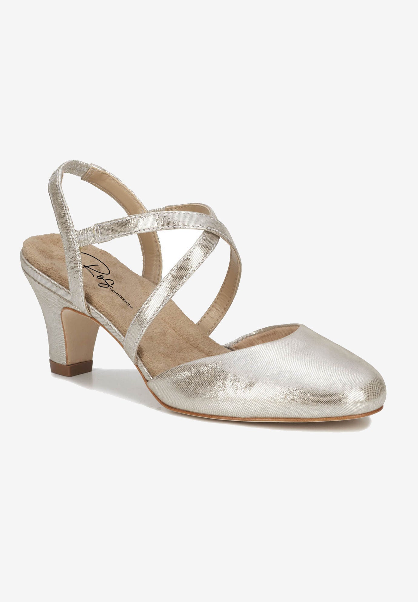 Caliente Pump, SILVER GLITTER LEATHER, hi-res image number 0