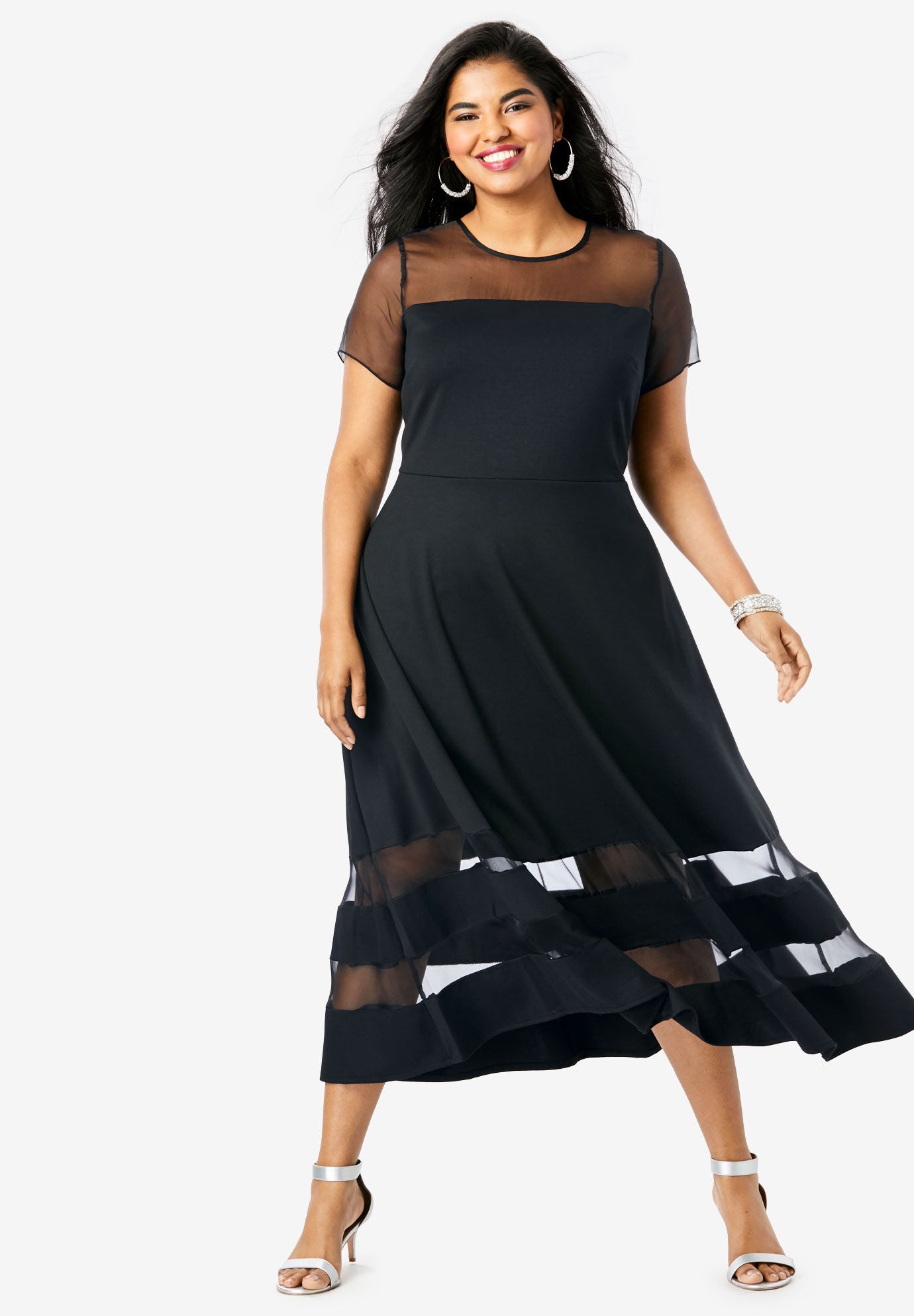 woman within formal evening dresses