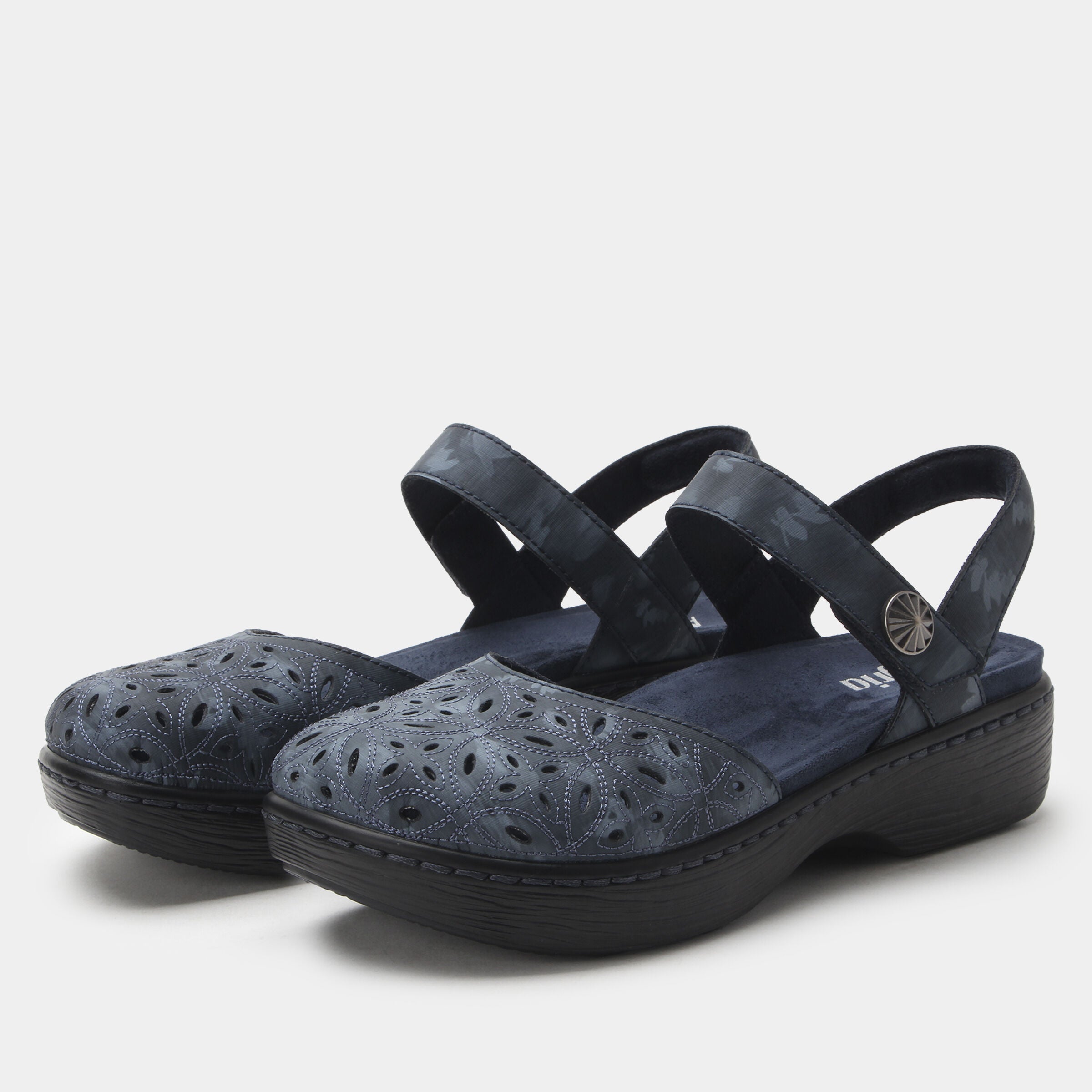 Opal Strap Shoe, BLUE, hi-res image number 0